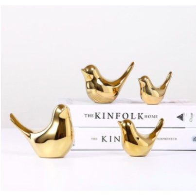 Pajangan Emas Minimalis Aesthetic Patung Emas Patung Pajangan emas