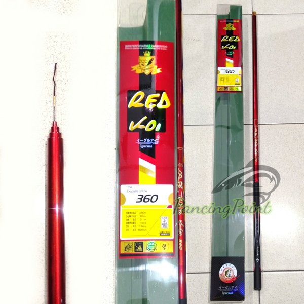 Order Langsung Joran Tegek Iguruai Red Koi 360 Tegek Kaku Diskon