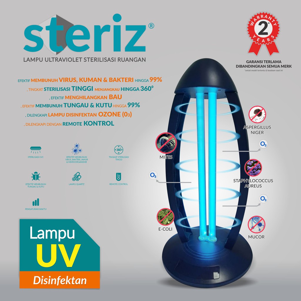 Steriz UVC Lamp Compact