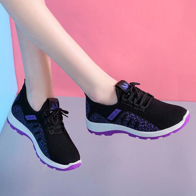 GROSIRTAS LV0137  Sepatu Sneakers Wanita Import Sport Shoes Putih Wanita Motif 550 SPIY Sepatu Sport Wanita Karet Lentur