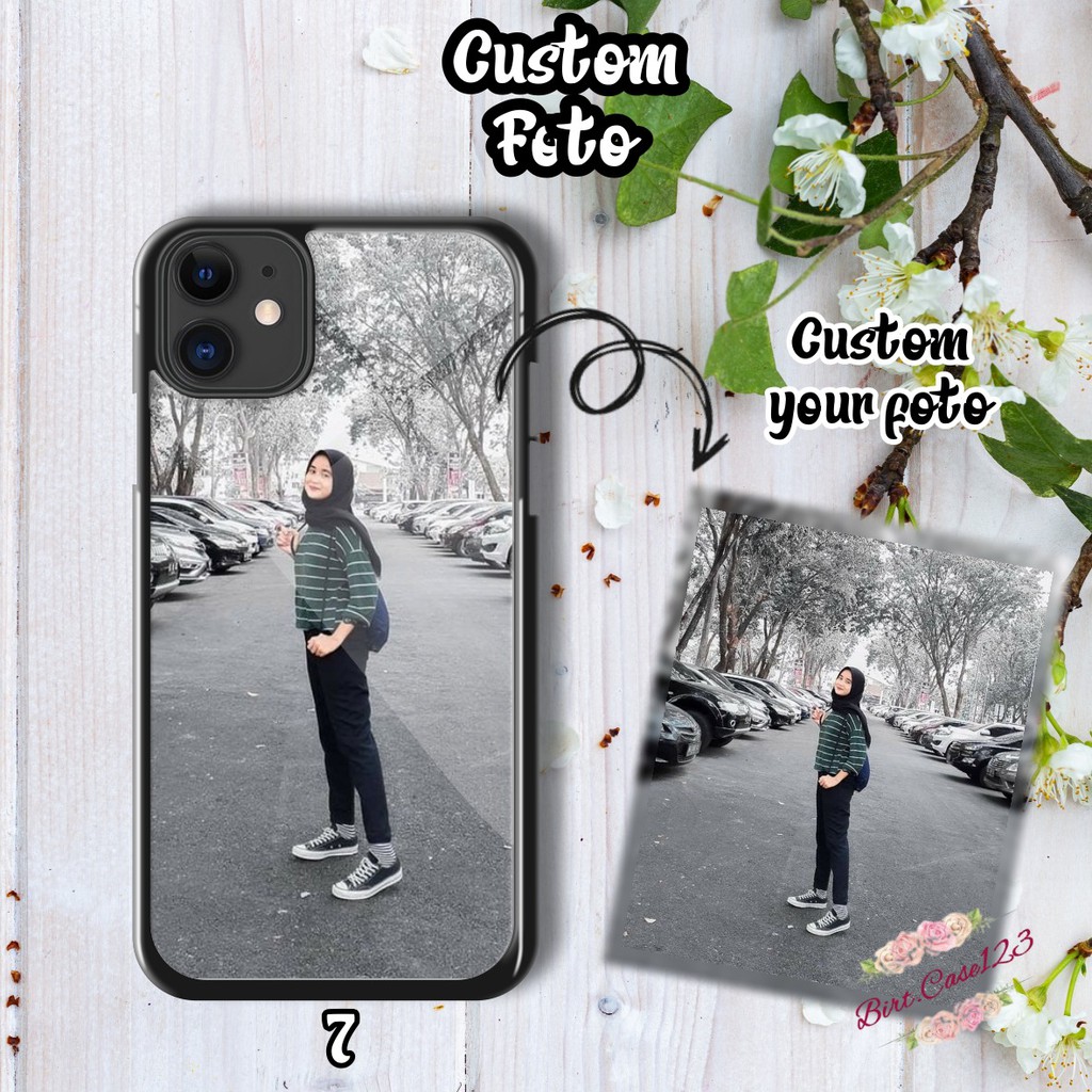 Costum Hardcase 2D glossy Costum OPPO VIVO SAMSUNG XIAOMI REALME IPHONE ALL TYPE BC1490
