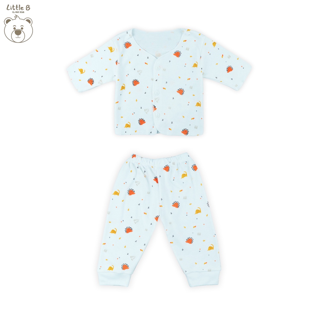 Little B By MacBear Setelan Anak Bayi Lengan Panjang Pippy Collection Animal Series Newborn - 12 bulan-3