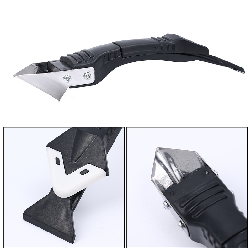 5 in 1 Scraper Pembersih Multifungsi Bahan Plastik Silikon Untuk Alat Jahit