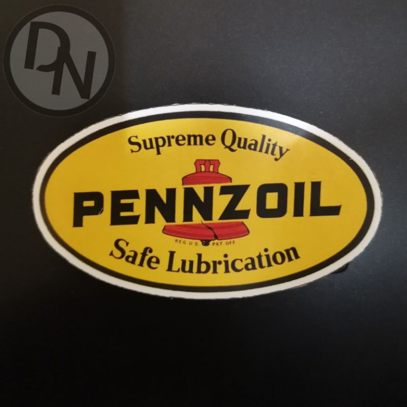 

Stiker Jadul Pennzoil