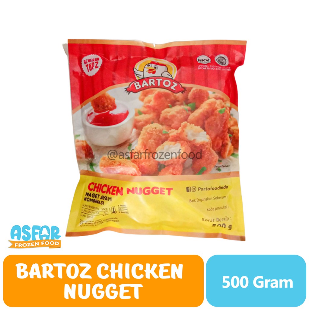 

BARTOZ Chicken Nugget 500 gr