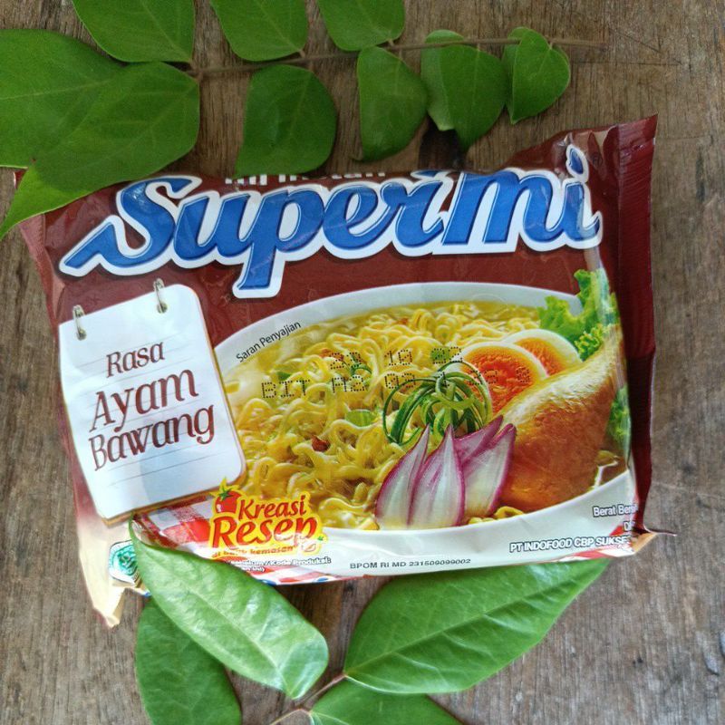 

mie instan, Supermie Ayam Bawang 75 Gr
