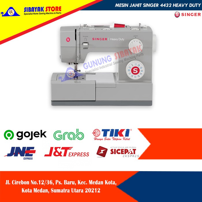 Mesin Jahit Singer 4432 Heavy Duty