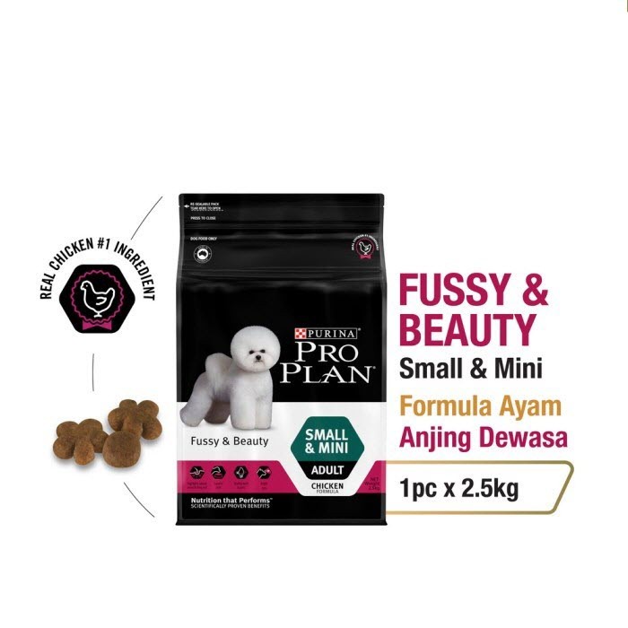 PRO PLAN PROPLAN DOG Adult Fussy &amp; Beauty Small &amp; Mini Freshpack 2.5kg