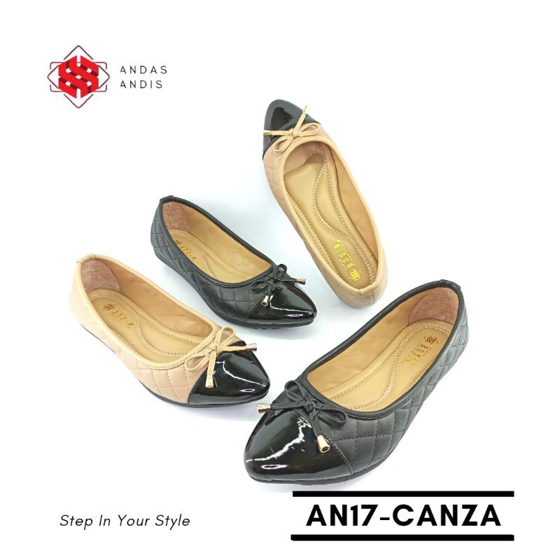 Andas Andis - Sepatu Flatshoes Wanita Canza