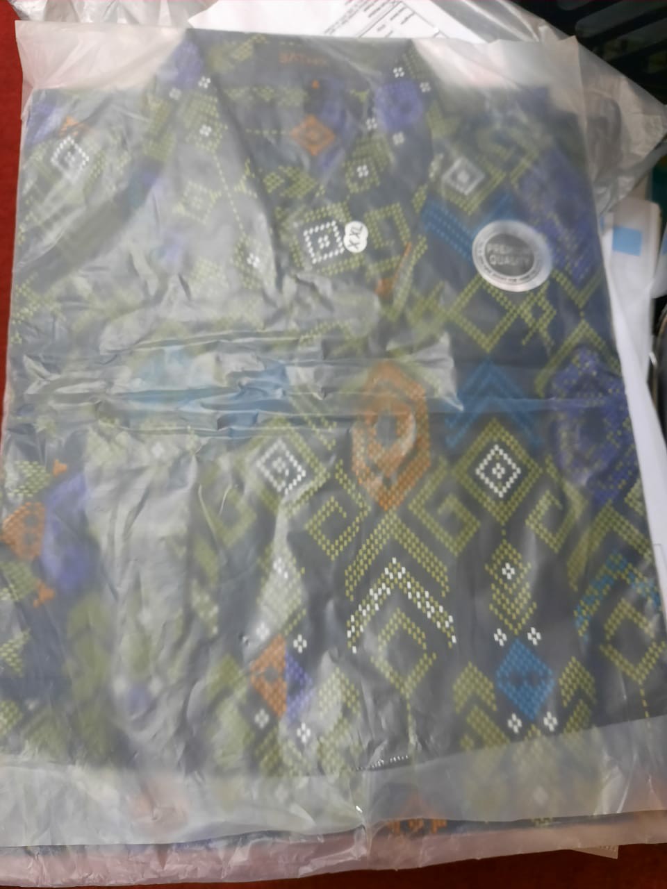 Jasmineolshop Kemeja Batik Songket Premium M L Xl Xxl Xxxl Best Seller