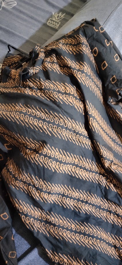 Ariza | Atasan Baju Kemeja Batik Kombinasi 2 Motif Formal Dan Kerja Wanita Katun Cap Solo Premium