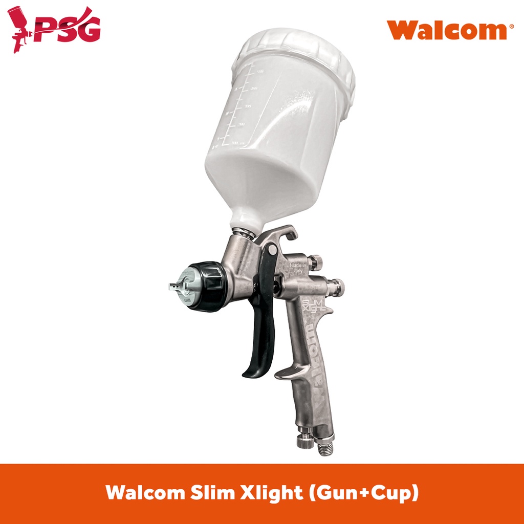 Walcom Slim Xlight - HTE Clear 1.3mm (Gun+Cup)
