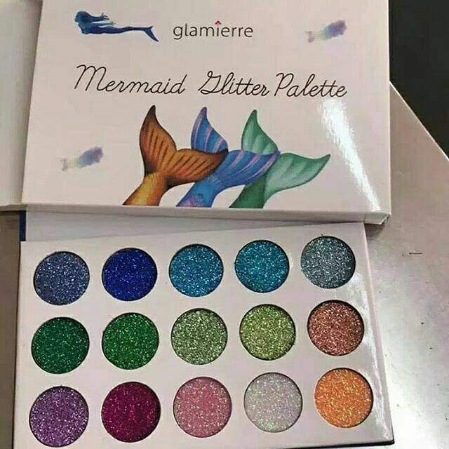 Eyeshadow make up pengantin glitter glamiere