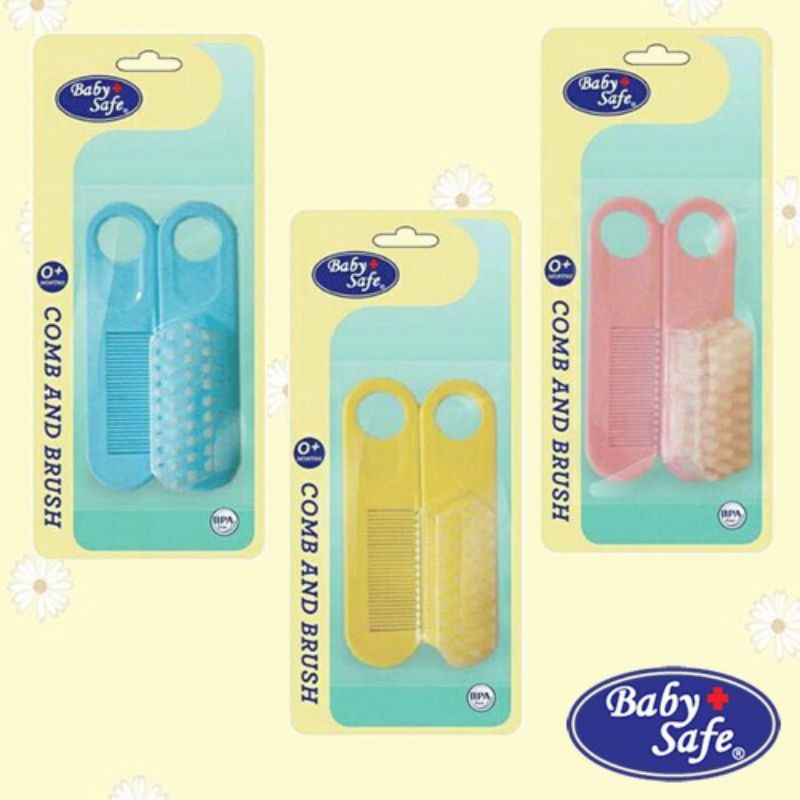 Baby Safe Comb and Brush Polos BD195