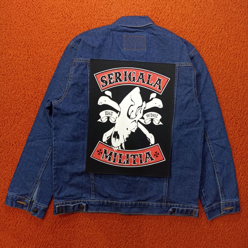 BACKPATCH EMBLEM SABLON BIG SIZE SRIGALA MILITIA