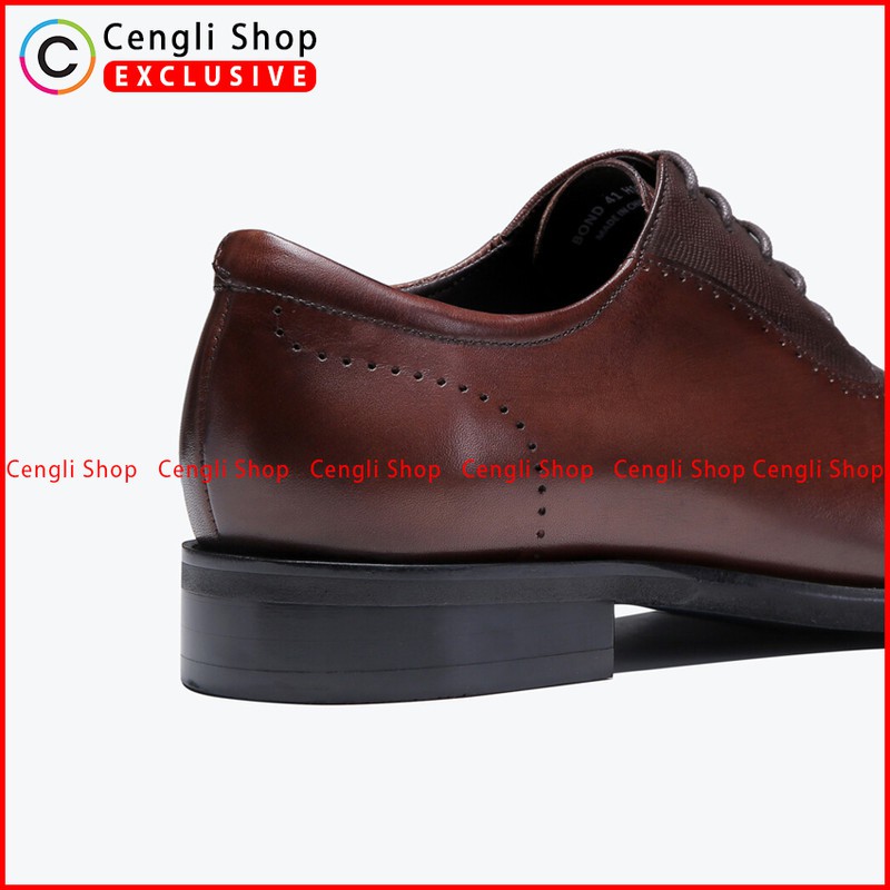 SEPATU EVERBEST PRIA KERJA KANTOR PESTA FORMAL BRANDED ORIGINAL COKLAT EVEM085