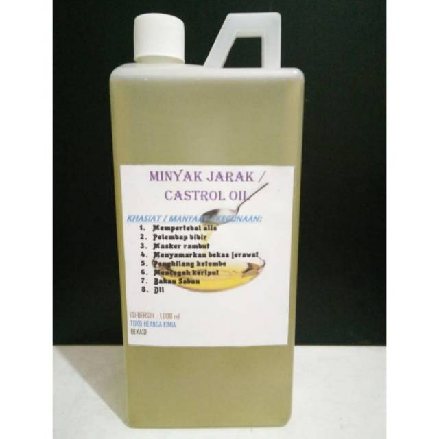 CASTOR OIL / MINYAK JARAK 1 LTR PENUMBUH RAMBUT DLL