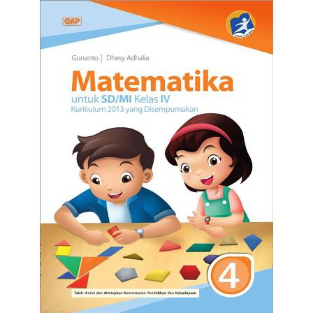 BUKU SISWA MATEMATIKA GAP SD KELAS 4 6 REVISI GAP ERLANGGA ORI