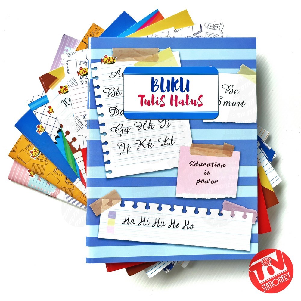 

Buku Menulis Halus Kiky Garis Tiga (38 lembar)