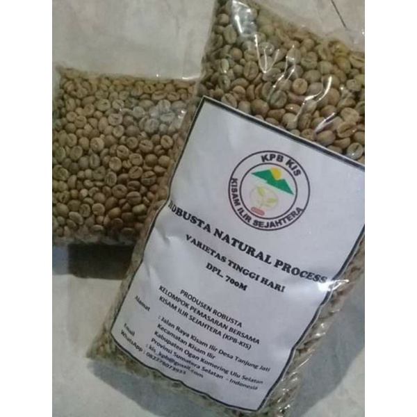 

robusta natural proses