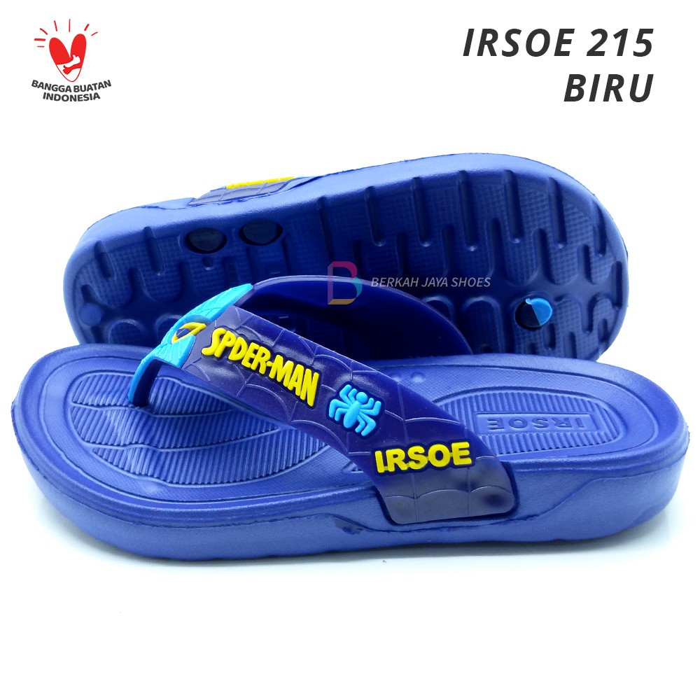 Sandal Karet Anak - Sandal Jepit Karet Anak Laki - Laki Irsoe KC 215 24-29