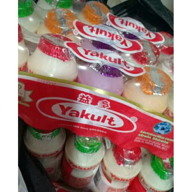 YAKULT import isi 5 botol berbagai varian rasa cintai ususmu minuman sehat