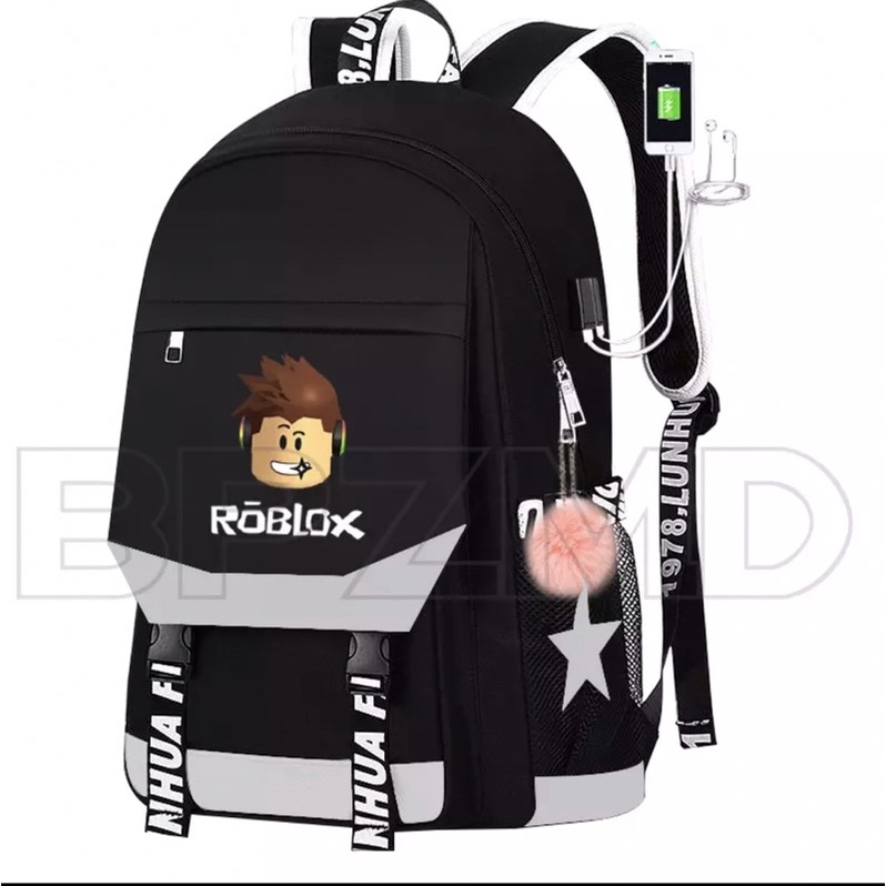 Tas anak laki-laki anak perempuan tas roblox gendong backpack tk sd smp