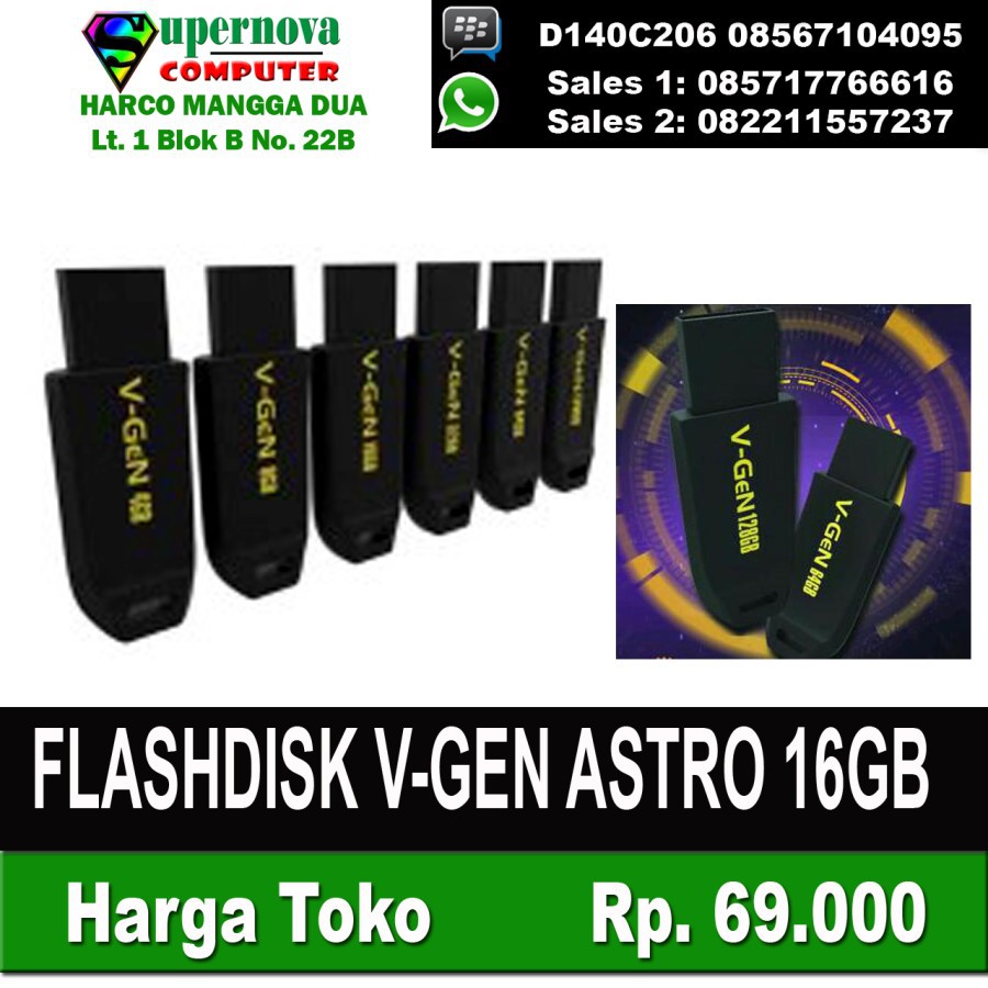 FLASHDISK VGEN ASTRO 16GB