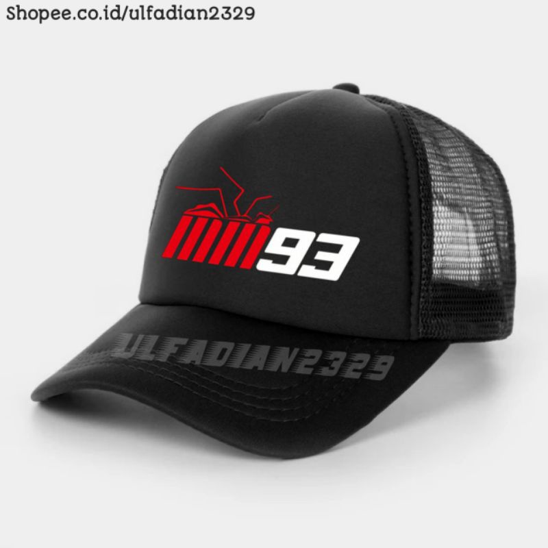 Topi Marc Marquez 93 Trucker Jaring - Topi Marquez 93 Moto GP