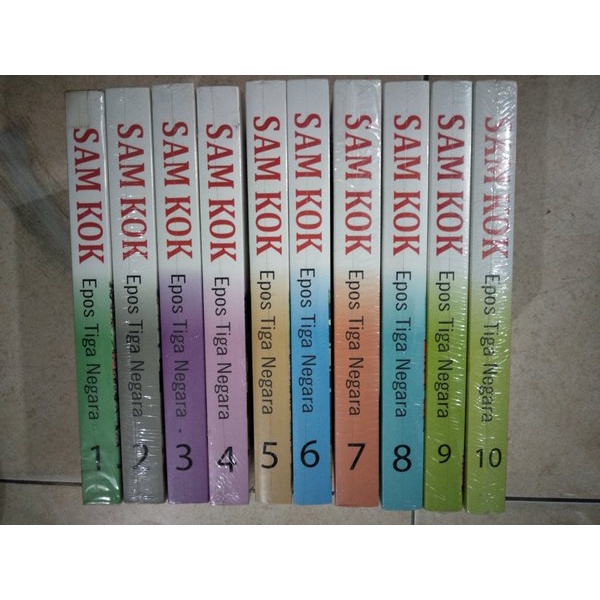 ORIGINAL SAM KOK EPOS TIGA NEGARA Buku 1 sampai 10 satu set BEST SELLER