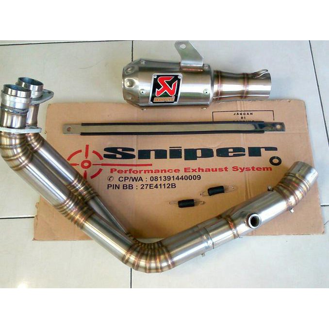 SALE KNALPOT KAWASAKI ER6, ER6, VERSYS full system PROMO