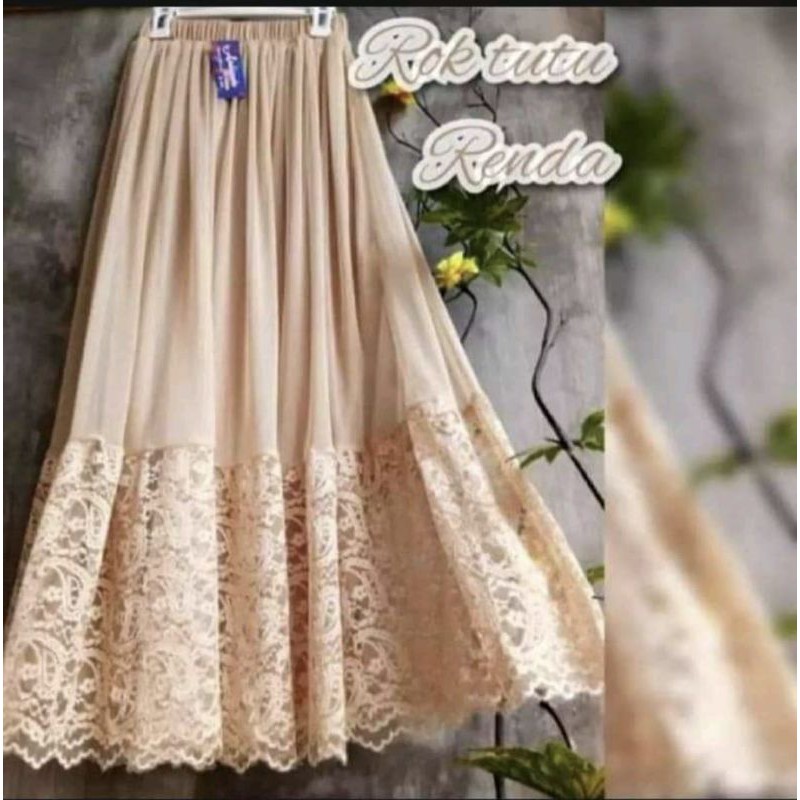 ROK TUTU DEWASA / ROK TUTU RENDA BAWAH/ TERMURAH