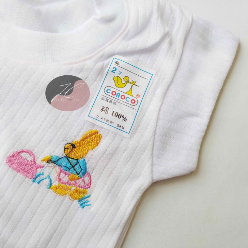 BAJU BAYI OBLONG CONOCO KAOS BAYI OBLONG CONOCO BAHAN LEMBUT DAN NYAMAN UNTUK BAYI-3