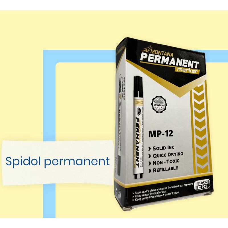 

SPIDOL MINTANA PERMANENT HARGA 1 DUSIN