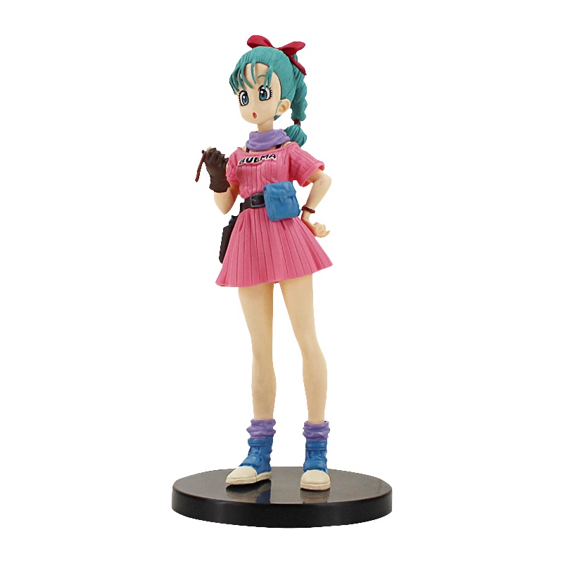 Mainan Action Figure Anime Dragon Ball Z Bulma 17CM Bahan PVC Untuk Hadiah