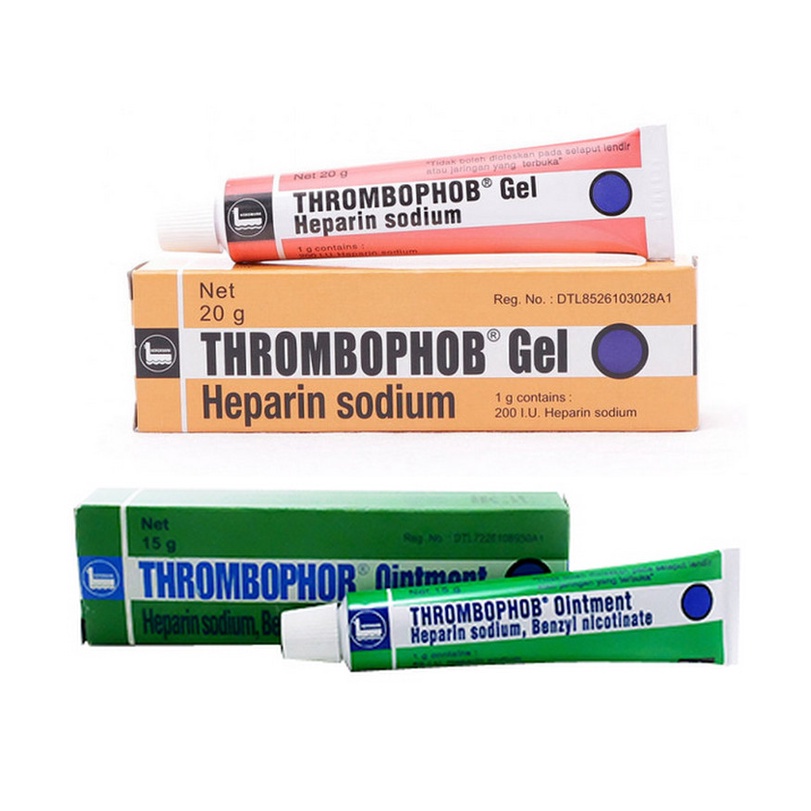 THROMBOPHOB GEL 20GR 10GR &amp; OINTMENT 15gr  -TROMBOPOP THROMBOPOP Salep Untuk Memar Krim Varises