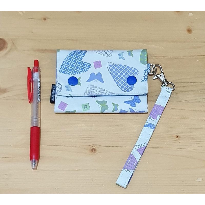 Snap Button Card Wallet