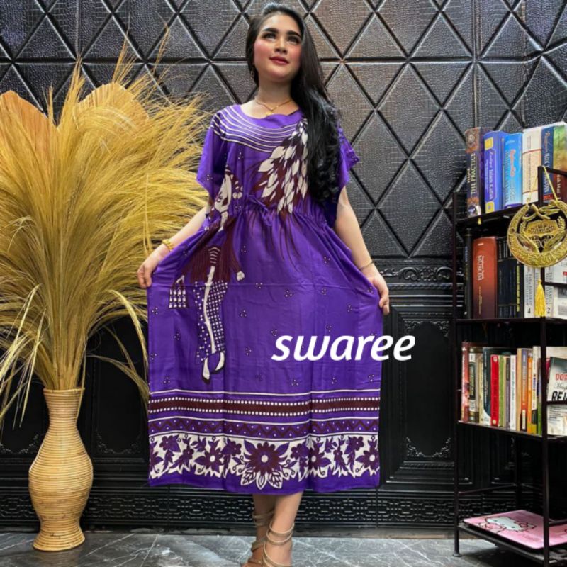 Daster Jumbo Lowo Kalong Kelelawar Rayon Murah Baju Wanita Kekinian Terbaru