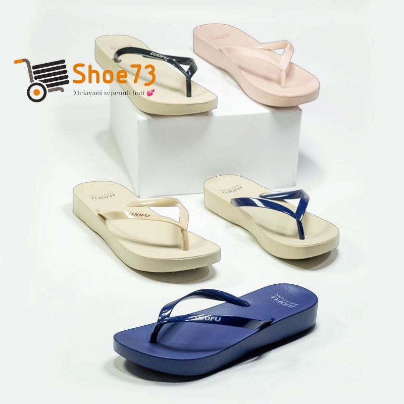 sandal jepit luofu E 7140 -new 125 original/sendal jepit impor non migas size 36-40