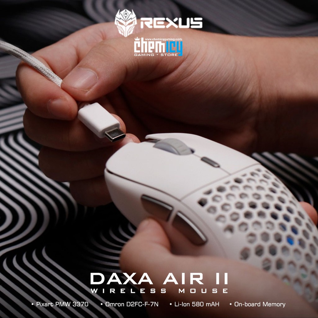 Rexus DAXA Air II Wireless Pro Gaming Mouse