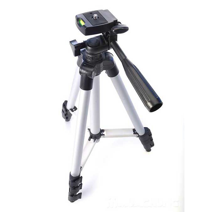 Tripod Tefeng 1.3 meter 3 way head Aluminium Legs penyangga Holder U