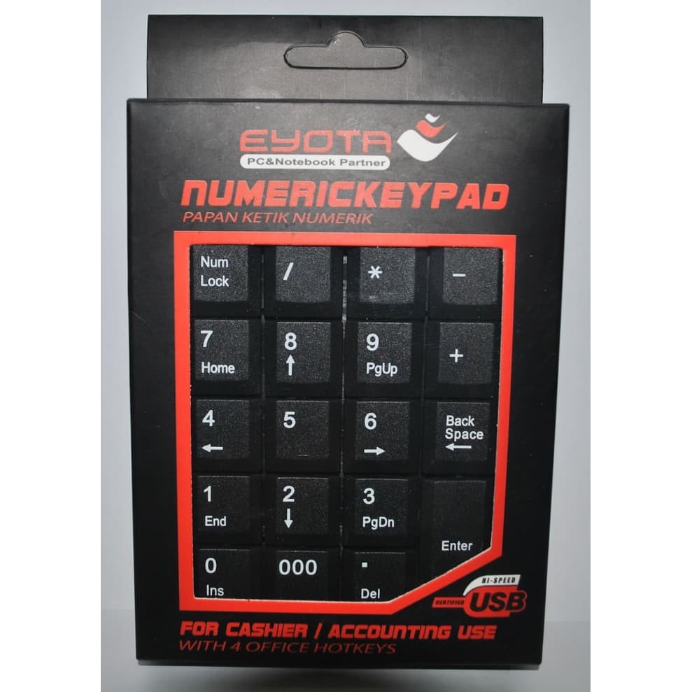 Terlaris Keyboard Numeric Keypad USB Eyota