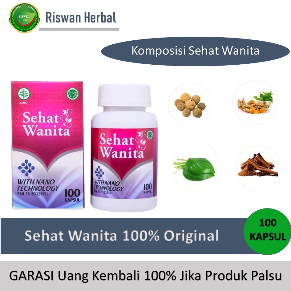 Obat Kista Cysta Miom Myom Ovarium Rahim Alami Herbal Sehat Wanita 100 Kapsul BPOM