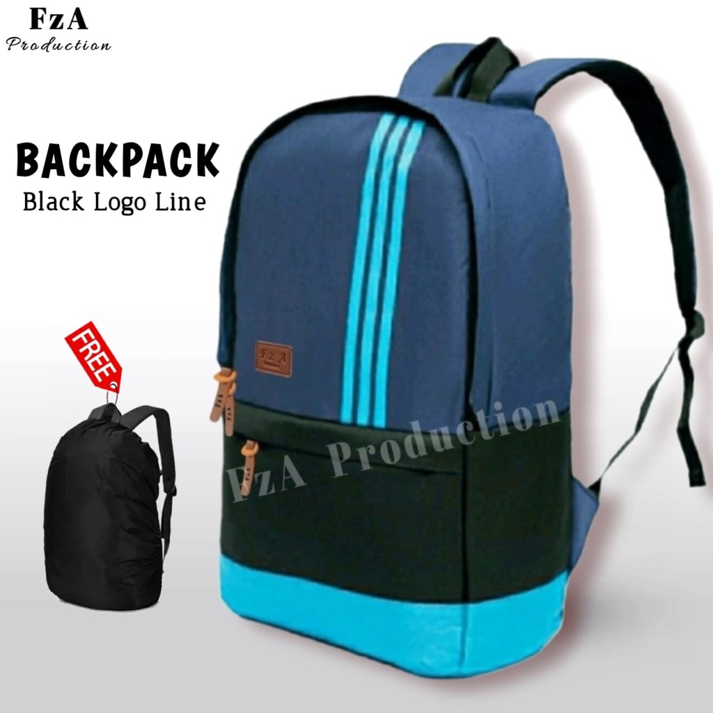 FzA Official - Tas Ransel Punggung Distro Casual Pria Wanita / Tas Ransel Laptop Backpack Original - BLLRC