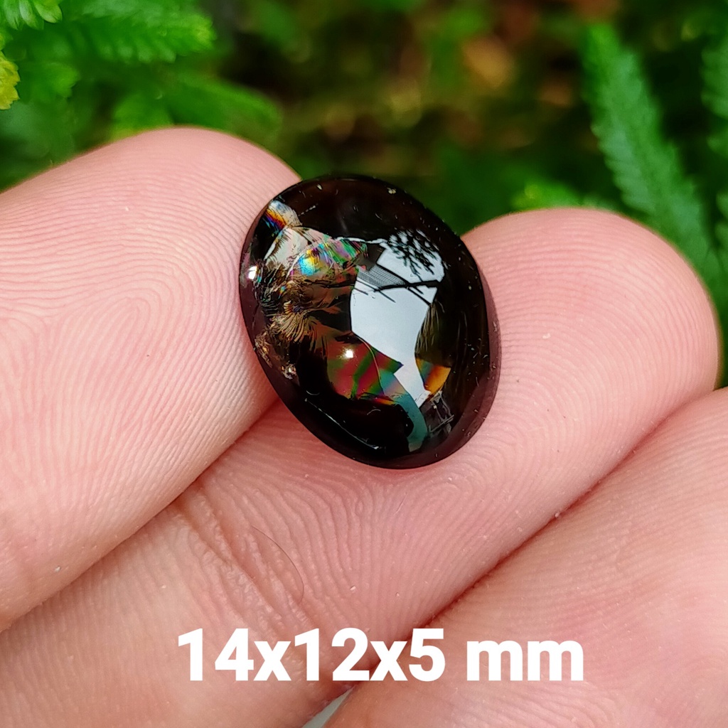BATU PELANGI HITAM BANYA CRACK MURAH BKN AKIK RUBY YAKUT CINCIN MULIA SAFIR PRIA OPAL PERMATA