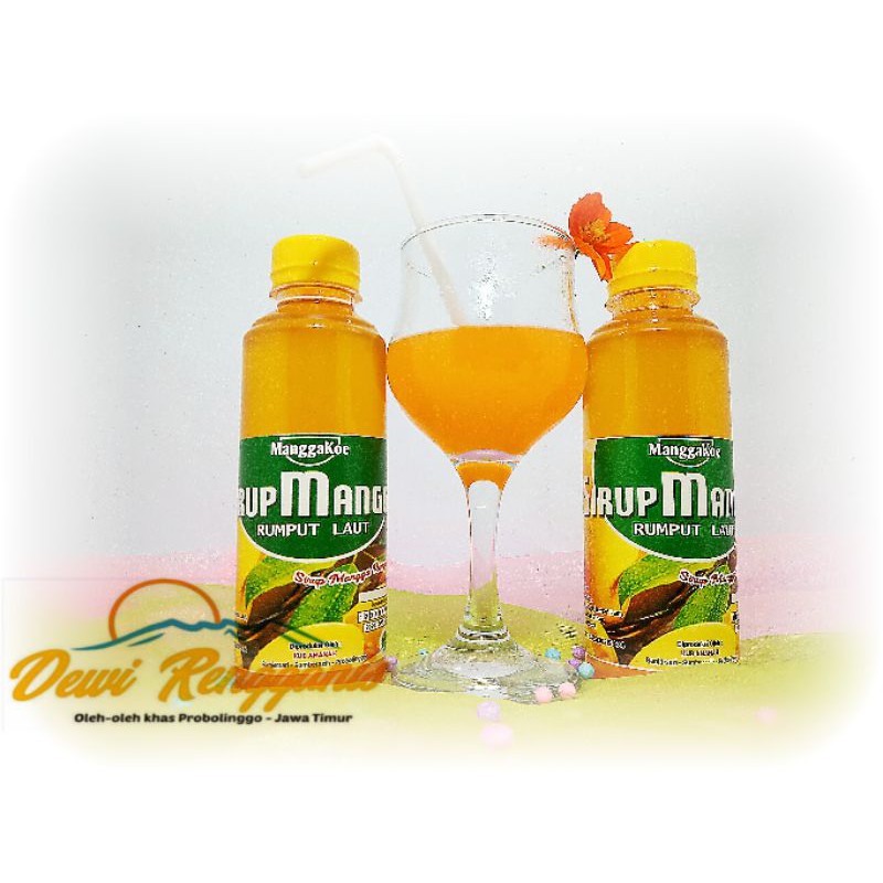 

sirup mangga rumput laut khas probolinggo