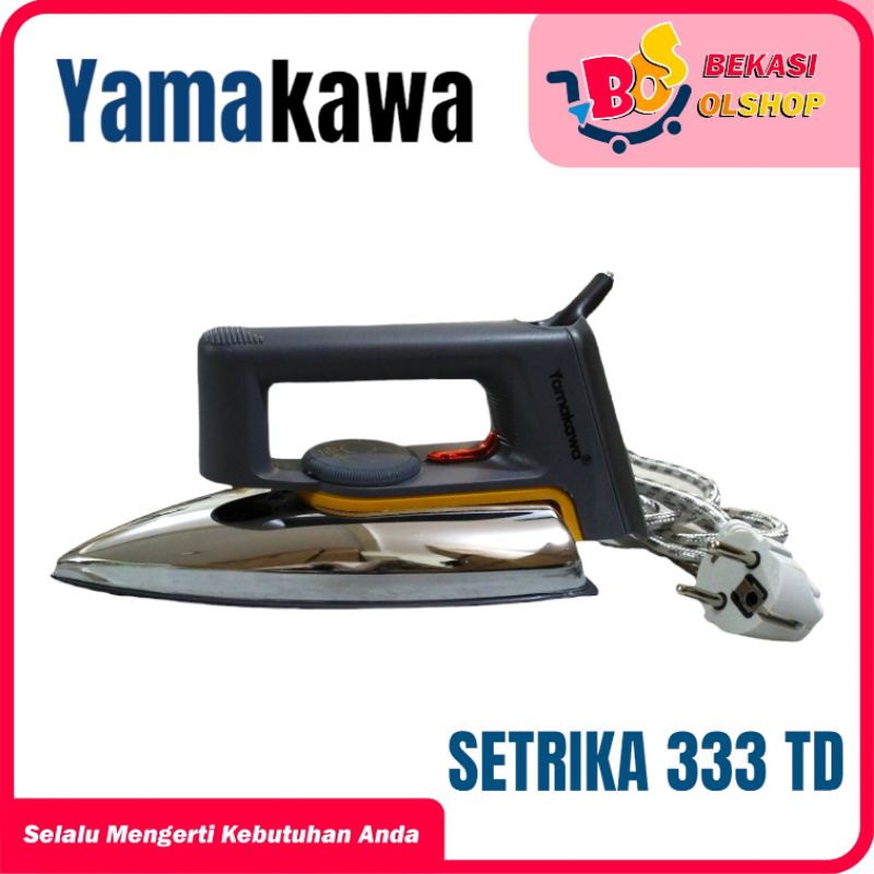 Setrika TD 333 Dry Iron TD 333 Gosokan Baju