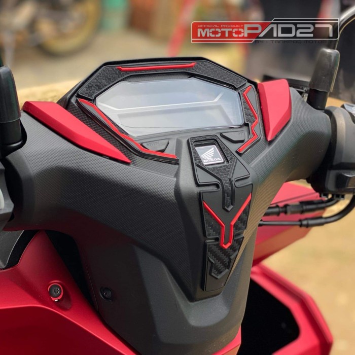 motopad27 stiker rubber anti gores spidometer honda vario 160