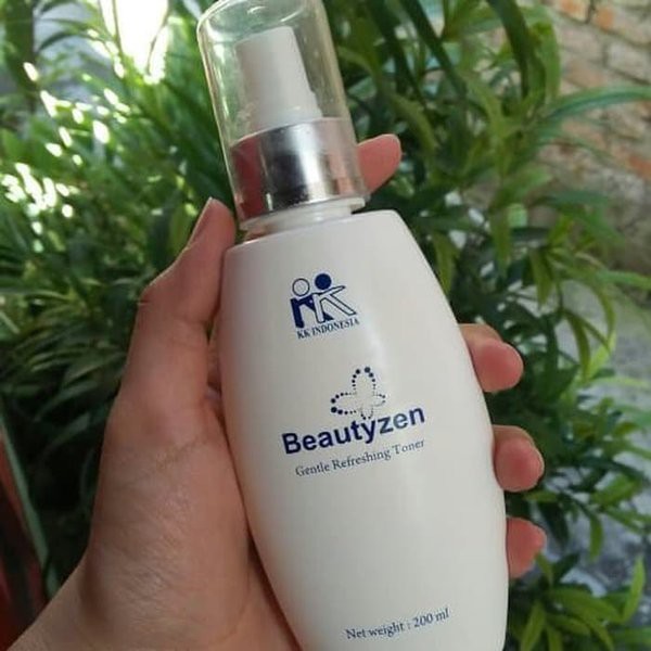 Beautyzen Soft Cleansing Lotion Pembersih, Gentle Refreshing Toner Penyegar Wajah Alami KK Indonesia