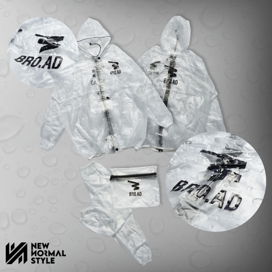 RAINWALK Jas Mantel Mantol Raincoat Hujan Ujan Pria Wanita Dewasa Murah Keren Premium Outdoor